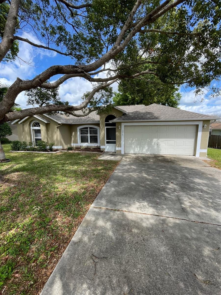 Welcome to this charming 3 bedroom, 2 bathroom house is located in the heart of Deltona, FL. Enjoy the Florida sunshine from the comfort of your own screened-in porch, or take advantage of the 2 car garage for convenient parking. Lawn service is included, so you can spend more time relaxing and less time on yard work. With an open floorplan, this house is perfect for entertaining guests or simply enjoying a cozy night in. Plus, being close to beaches means you can easily escape for a day of fun in the sun. Don't miss out on the opportunity to make this your new home!