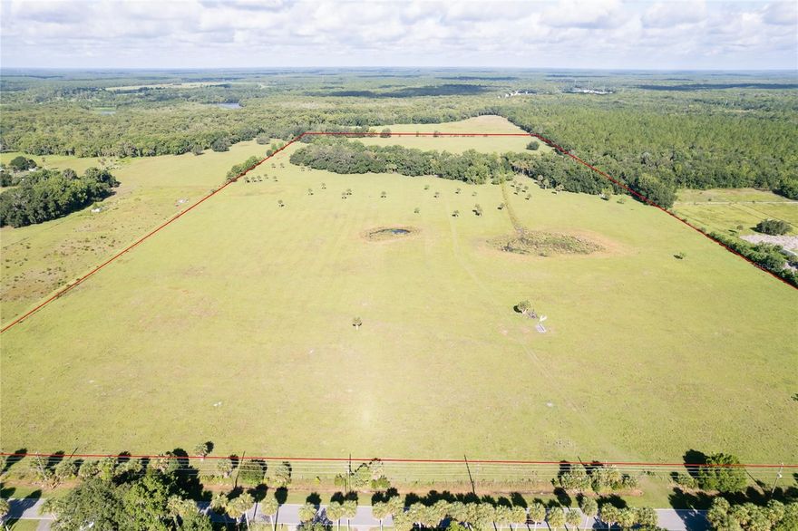 Development property only 5 minutes away from planned Sunrail station in Deland. Residential platted subdivision recently approved to rear of property and contiguous. Beautiful open fenced pasture currently zoned A3 with pond and small stream, perfect for an equestrian estate, future development or ranchettes. Property consists of 2 side by side 40 acre lots and can be subdivided, it currently has an agricultural exemption. Owner will sell each of the 40 acre parcels separately,  or with a lot split application, please call me for details and pricing. Water and sewer are nearby. The property is fenced, with a gated entrance and has 1,320 Feet of road frontage on Hontoon Road. Less than a mile from the new Sunrail Station, Lake Beresford, Hontoon Island and the Saint Johns River, this property is one of a kind. Dimensions and boundary lines are approximate.