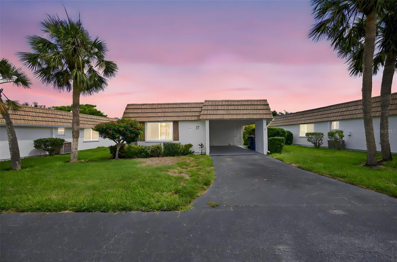 This beautifully renovated, free-standing villa in the active 55+ community of Strathmore Riverside offers incredible value, comfort, and convenience in a prime Sarasota location. With no shared walls, this rare spacious 1-bedroom, 1-bathroom cottage-style home also features indoor laundry and a covered carport, making it as practical as it is charming.
Enjoy peace of mind with a new roof (2024), new sewer lines, impact windows, updated electrical and plumbing, and new insulation throughout. Inside, you’ll find stylish wood-look tile flooring, new cabinetry, countertops, stainless steel appliances, updated bath fixtures, ceiling fans, fresh paint and trim, and new patio screening—all thoughtfully selected for modern style and comfort.
Just steps from the clubhouse, pool, and marina, this villa also features a full-width screened patio, ideal for enjoying Florida’s year-round sunshine. Strathmore Riverside offers a well-protected marina on Phillippi Creek with boat slips available first-come, first-serve—and the low marina fee includes water and electric. From here, you’re just minutes from the Intracoastal Waterway and the Gulf of Mexico.
Whether you're into boating or socializing, you'll love the year-round heated pool, vibrant calendar of community events, and unbeatable proximity to Siesta Key Beach, Gulf Gate shopping and dining, and downtown Sarasota—all just minutes away.
This is carefree coastal living at its best—affordable, updated, and close to everything. Don’t miss your chance to own a slice of Sarasota paradise in Strathmore Riverside!