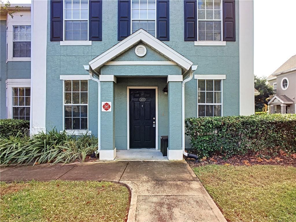 Photo of 12824 Madison Pointe Circle #103, Orlando, FL 32821 (MLS # O6395790)