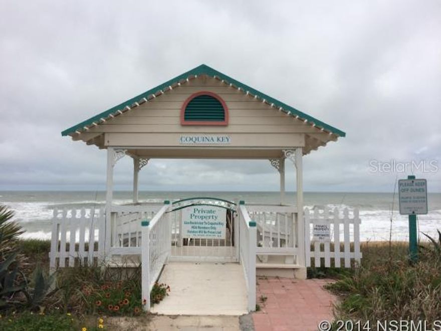 Beautiful building lot ready for a single family home near the ocean in Ormond by the Sea.  Wonderful subdivision of new, Mediterranean style homes  Cleared and ready to build ;Water: Available at Site