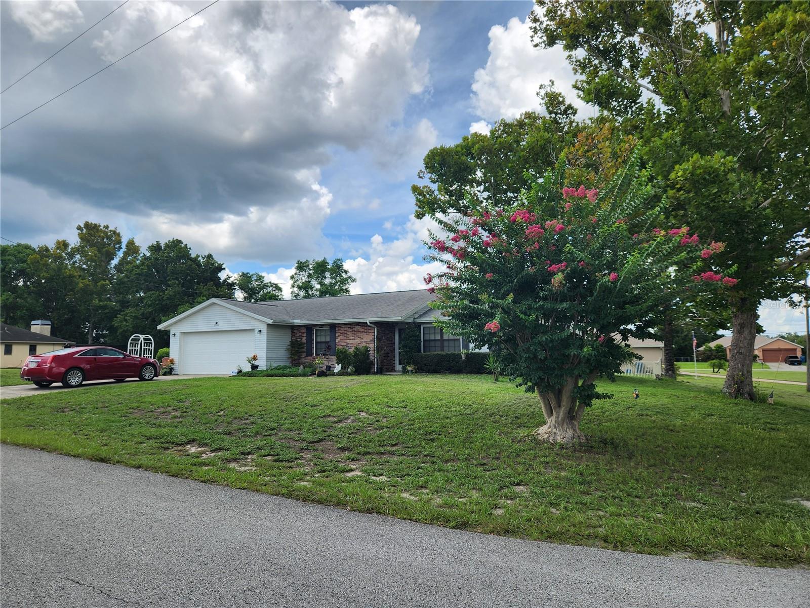 Incredible opportunity to own this spacious corner lot home with amazing potential nestled in quite neighborhood. Come see this ranch style two bed two batch split plan. Priced to sell and ready for your personal touch. Upon entering you will find the living room dining room combo with sliding glass doors to the back yard. Master bedroom has 2 closets one is walk in and master bath. Then you continue into a very spacious kitchen with lots of cabinet and counter space. Connecting to the family room with sliding doors providing natural light opening up to the covered screened in lanai. Plenty of room for bbqs on this corner lot. Easy convience to Weeki Wachee River, Pine Island beach, shopping, hospitals, commuter routes. Call today for your personal showing.
No owner financing. No assumable mortgage and No site unseen offers.