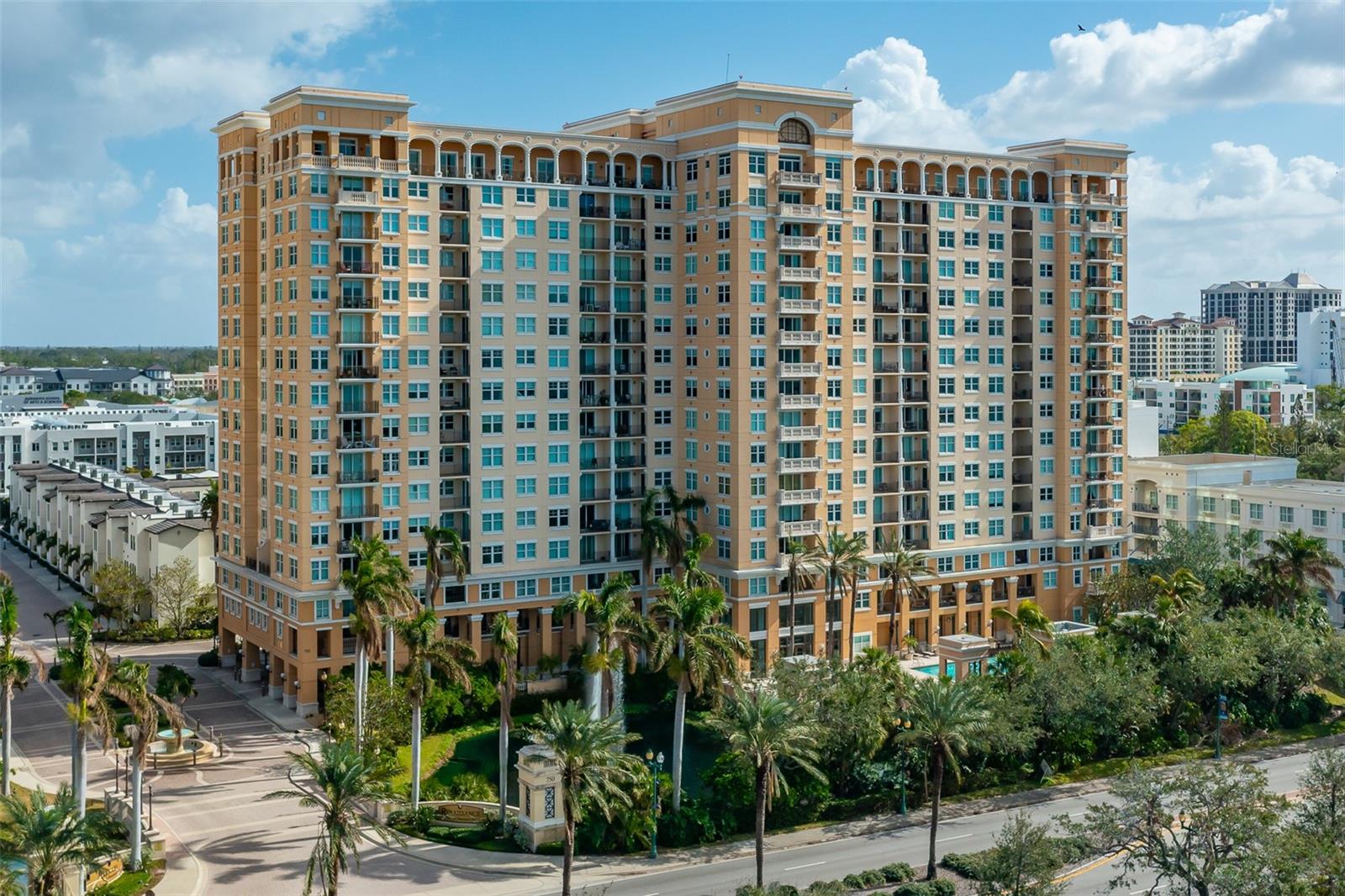 One or more photo(s) has been virtually staged. Welcome to Renaissance Unit 314, a blend of charm and modern luxury in this fully renovated condominium offering over 1,000 square feet of thoughtfully designed living space. This beautifully updated unit features an expansive family and dining room, an oversized primary bedroom, and a versatile den that can easily serve as a second bedroom. Completely renovated in 2024, this home is move-in ready with every detail meticulously updated for your convenience. The sleek kitchen boasts matching GE Profile appliances, an LG washer and dryer, and new cabinetry with built-in storage solutions, offering ample space for all your needs. Freshly repainted in a neutral palette and paired with new luxury vinyl flooring throughout, the space provides a timeless foundation for any design style you choose. The spacious primary bedroom includes custom built-in closets and offers plenty of room to craft your ideal Sarasota retreat, while the remodeled en-suite bath features elegant quartz countertops, new cabinetry and a stunning shower with dual showerheads, exuding style and comfort. Renaissance is more than just a residence, it’s a lifestyle. This 16-story condominium high-rise offers an impressive array of resort-style amenities, including beautifully landscaped plazas and fountains, 24-hour front desk service and keycard secured entry. The building’s proactive maintenance ensures peace of mind, with recent updates including a new roof and cleaned piping systems in 2024. Designed with durability in mind, Renaissance features reinforced concrete beams, fireproof materials, and elevated guest parking and lobby spaces, providing stability and security. Residents enjoy world-class amenities such as a clubroom, business center, fitness center, resident theater and concierge services. For hosting guests, the building offers two fully equipped guest suites available by reservation. This unit comes with two assigned parking spaces conveniently on the third floor of the secured garage, ensuring your vehicles are protected and elevated over 50 feet above sea level. In the heart of Sarasota’s vibrant cultural district, Renaissance places you just steps from The Bay Park and the city’s dynamic social scene. Designed in the style of an Italian villa, the building's charm is matched by its prime location, where water views are preserved thanks to Renaissance's ownership of aerial rights over the park. Embrace the luxury, convenience and unmatched beauty of living in Renaissance Unit 314. Your Sarasota dream home awaits!