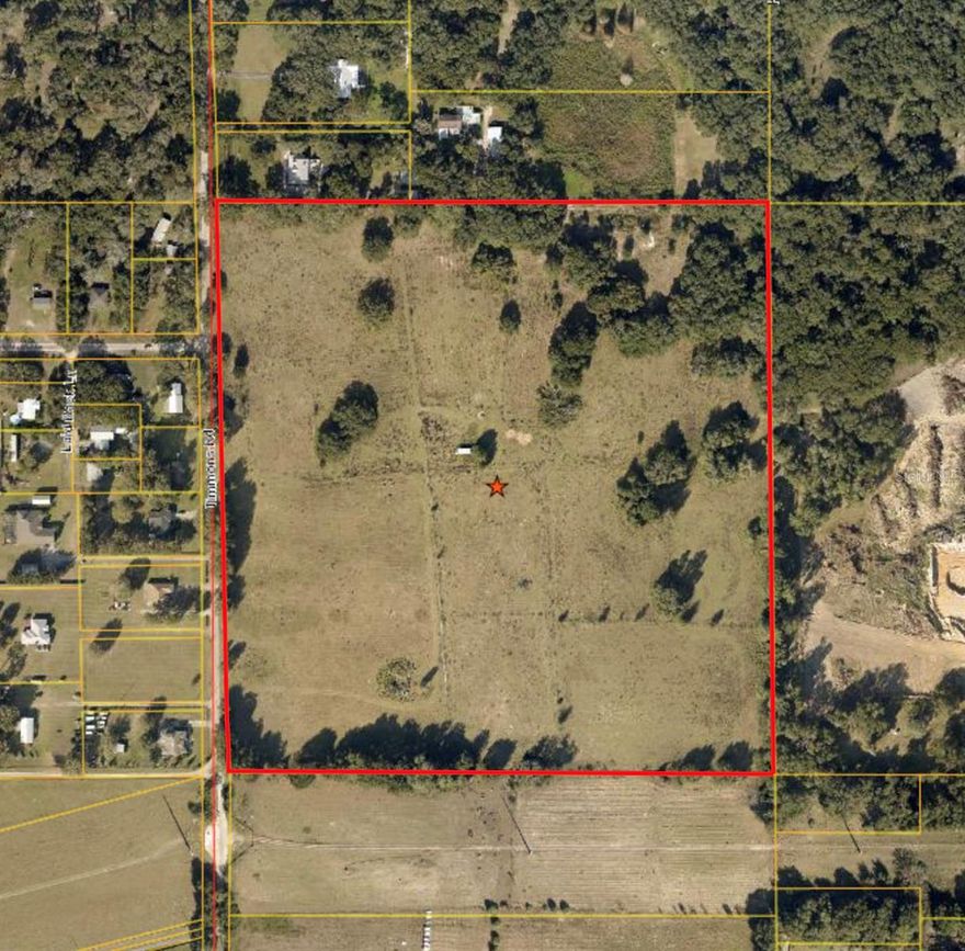 Beautiful 40 acre (mol) parcel of land waiting for your plans. Currently zoned AR and used as farmland.