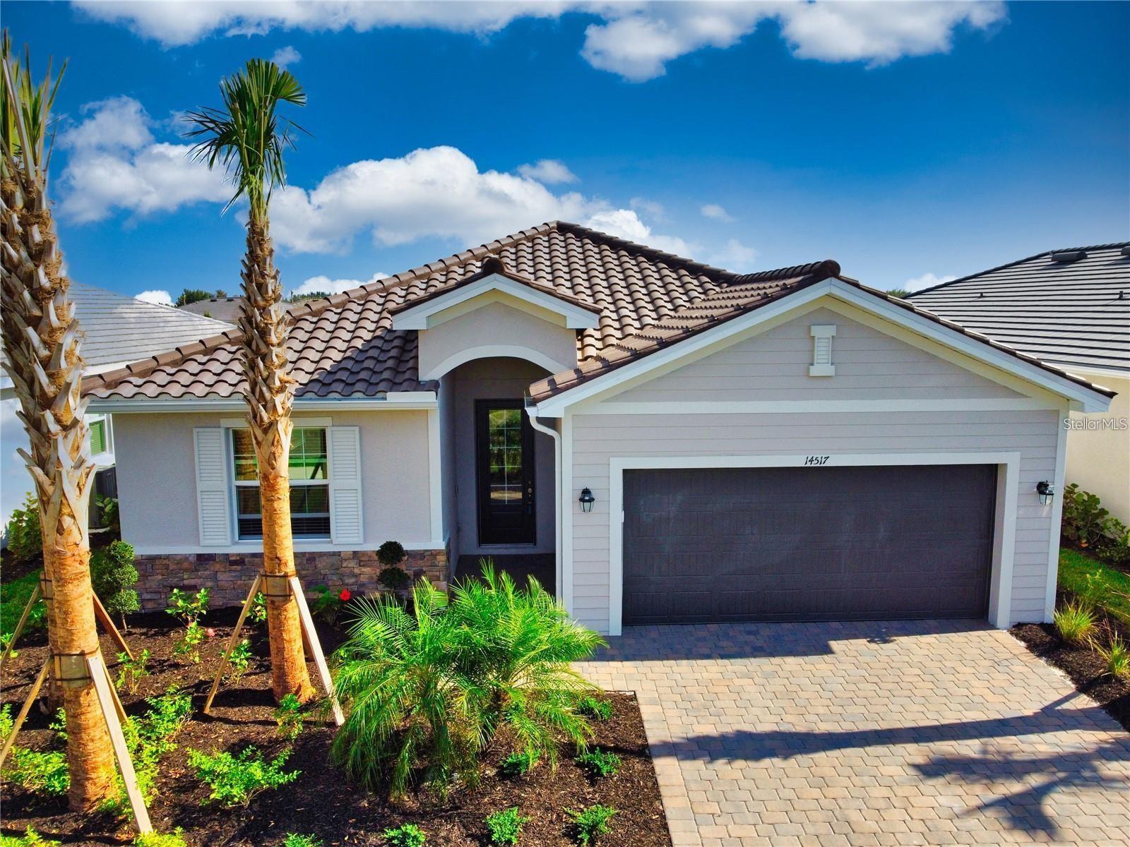 South Gulf Cove beauty, located in the Gated community of Harbor West! Built in 2021, with all the details in the final touches. Unfurnished. Located on the pond, for serene views and peace and quiet. Enjoy all that this community brings, with the tranquil outdoors and the convenance of local shops, restaurants, marinas and beaches. 1,667 square feet of living space, 3 bedrooms, 2 bathrooms, Impact resistant window, covered lanai, and 2 car garage. With a split bedroom floor plan, family room, formal dining room, with an eat in kitchen and large pantry, there is plenty of room for all your family and guests! Close to the Baseball stadiums and just minutes from a local boat launch with access to the Myakka River and Intercostal. OONE may be considered, per owner approval. Credit score requirements, no evictions, background check to be completed. Tenants must provide proof of income 2.5 the rental amount.