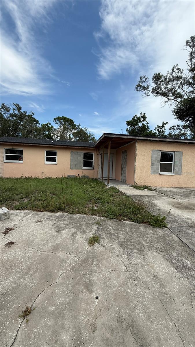 Investor Opportunity !! This property will need a full rehab. The current layout has 3 beds and 2 baths at 1391 sqft. The property features some key updates already: new windows, new electrical, new plumbing, new ductwork and a newer roof. The house is solid block construction on slab. Property would make a great brrr rental or flip. Also good to note that there are no neighbors to the rear and the property is located in Unincorporated Seminole which allows nightly rentals. No assignable contracts will be entertained. Property is sold as-is. Cash or hard money.