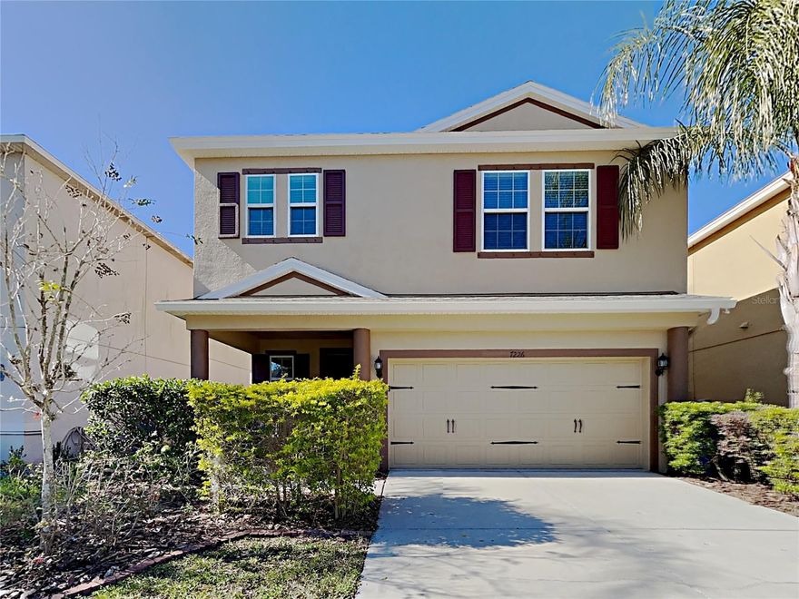 Inviting two-story home with spacious living areas and a functional layout. The kitchen is designed for both everyday living and entertaining, featuring an island and generous cabinet storage while overlooking the main living area. Natural light fills the home through large windows and sliding doors that lead to the covered patio and backyard. Enjoy the loft and the 2nd story balcony with a view of the backyard. Great location and easy to show!