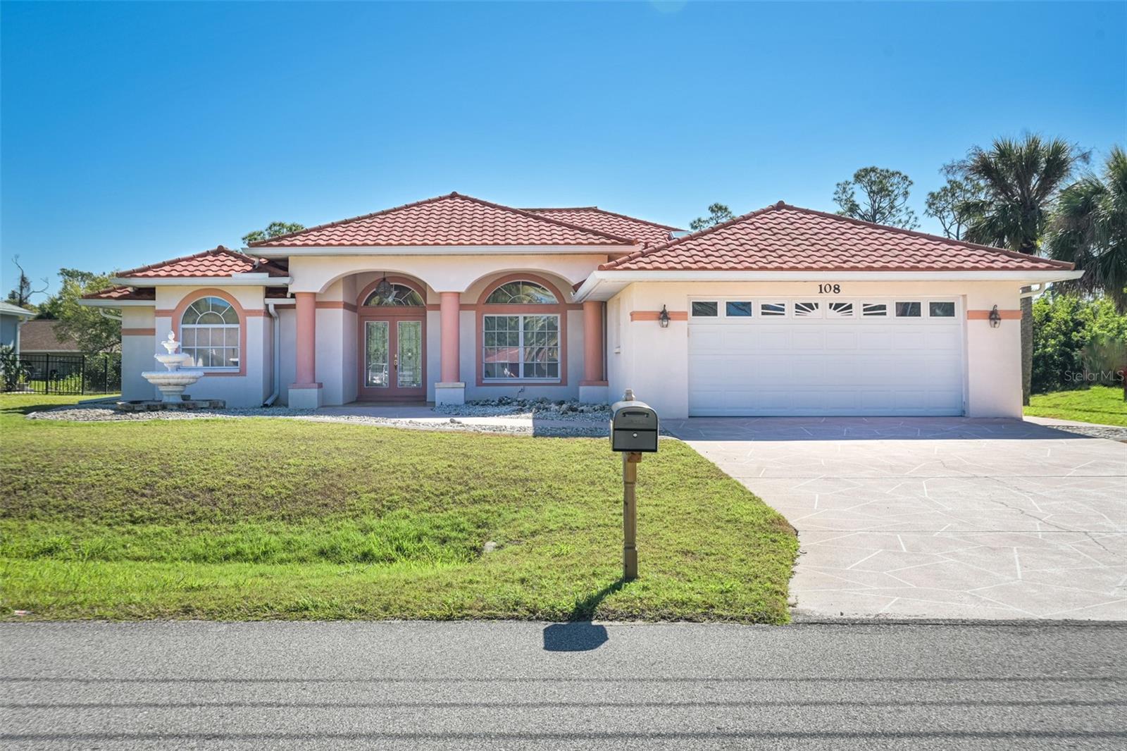 3 bedroom, 2 bath pool home on the Apollo Waterway. This saltwater canal provides access to the Myakka River, Charlotte Harbor, and onto the Gulf of Mexico. Upon entering, you’ll appreciate the vaulted ceilings, water views & an abundance of natural light. The kitchen boasts stainless steel appliances & premium granite countertops. The primary bedroom is generously sized, featuring a bathroom with ample counter space and a relaxing garden tub—ideal for unwinding after a long day. Step outside to the lanai, where you can enjoy serene views of the tranquil canal, perfect for peaceful mornings or entertaining by the pool. Located near everything, US-41, I-75, schools, shopping and dining. Close to North Port, Venice and Punta Gorda. Convenient access to a multitude of golf courses, world-class fishing, boating and stunning beaches.
