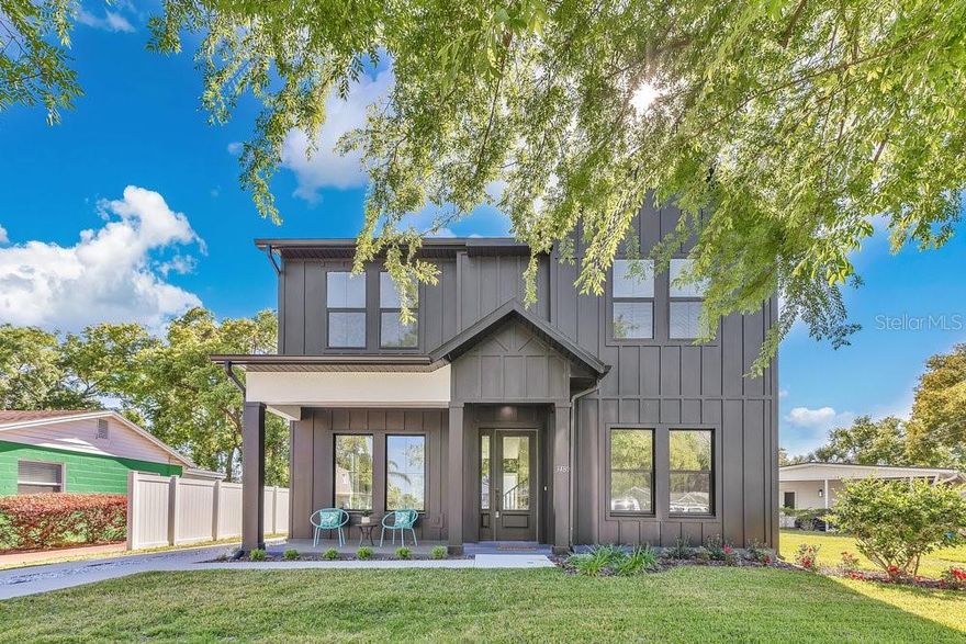 STUNNING NEW CONSTRUCTION w/ GARAGE APT in COLLEGE PARK – Prime Location & Luxury Features! Welcome to this custom built home in the heart of College Park, offering modern elegance and thoughtful design in a highly sought-after neighborhood. Boasting 3,107 sq. ft. of living space, this two-story home features 3 bedrooms, 2.5 bathrooms, and an array of high-end finishes. Step inside to discover quartz countertops, a large walk-in pantry/prep kitchen, and a chef’s dream gas range with stainless steel Samsung appliances. Every bedroom is outfitted with a custom closet system, ensuring exceptional storage and organization. The home is equipped with a tankless water heater, natural gas, and a full irrigation system for effortless living. A standout feature is the garage apartment, complete with one bedroom, a full kitchen, and private living space. Perfect for guests, rental income, or a home office. The three-car garage offers ample parking and storage. Enjoy the best of College Park living, just one mile from the vibrant shops and restaurants on Edgewater Drive. This charming neighborhood is known for its community events and delicious dining options, and you’ll love being within feet of Dubs Dread Golf Course. This home blends luxury, location, and convenience. Don’t miss your opportunity to own a piece of College Park’s finest!