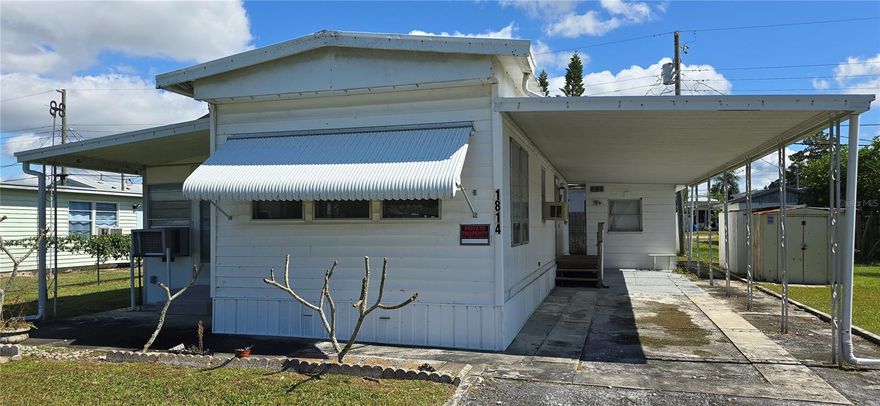 Welcome to the highly sought after, no age-restricted community of Buena Vista, featuring low HOA fees of just $109.50 per quarter, which include street lights and trash pickup.
This charming 2 bedroom, one full bathroom home offers a fully fenced yard, perfect for kids or pets, and a large laundry building that provides plenty of storage space — or could easily be used as a man cave or workshop. The true square footage is larger than reflected in tax records, thanks to the enclosed Florida room, ideal for entertaining, a home office, or a cozy craft room.
Whether you’re looking for a year-round residence, a seasonal getaway for snowbirds, or an investment opportunity, this property is a great fit. The electrical panel was updated in 2015, giving you peace of mind.
Buena Vista residents enjoy access to two clubhouses, offering activities like pool tables, cards, bingo, basketball, and plenty of opportunities to catch up with neighbors at the Saturday morning breakfast offered at the South clubhouse! Conveniently located close to shopping, beaches, and local nightlife, this home truly has it all!
All information is believed to be true and accurate. Buyer and buyer’s agent to verify all data.