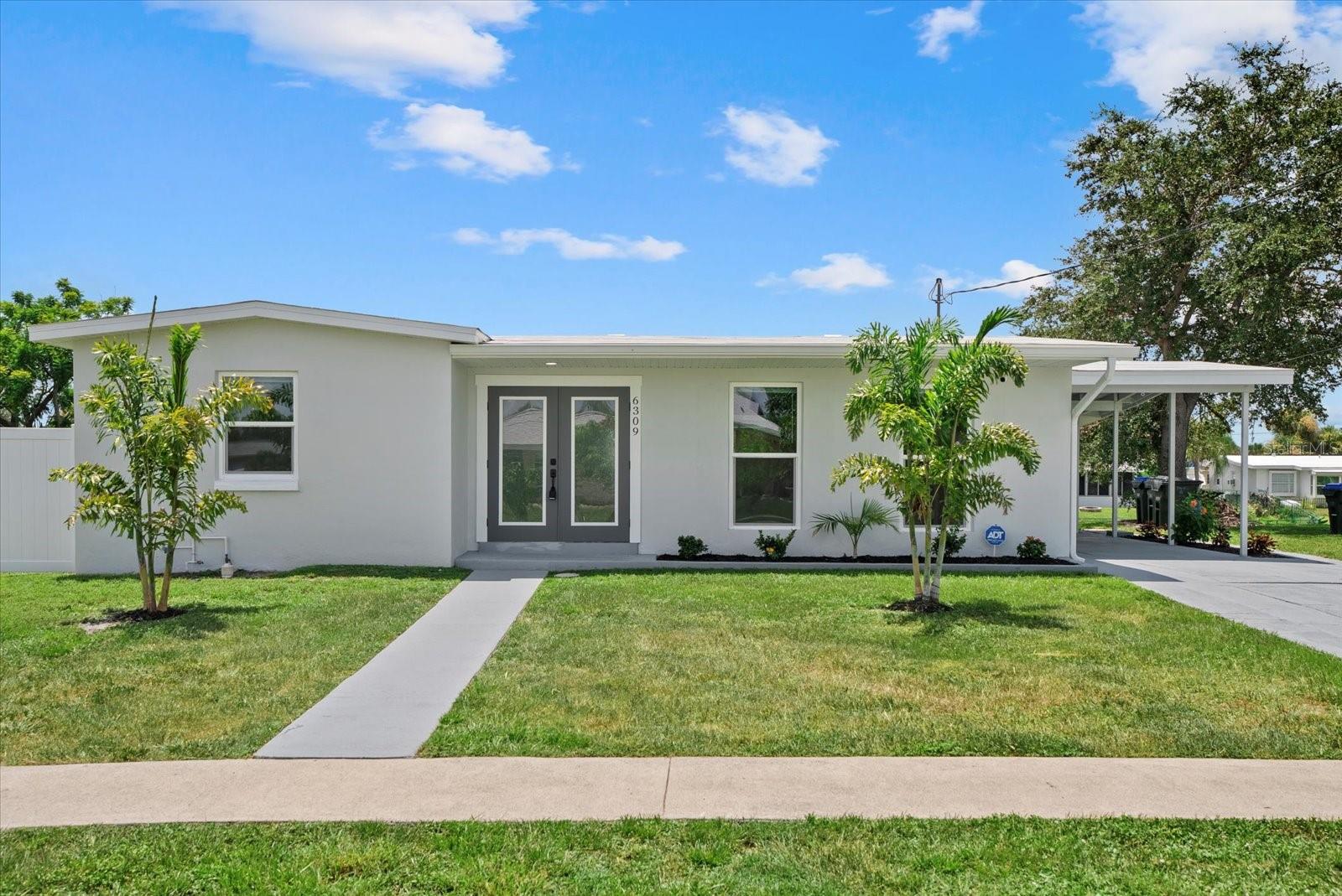 Fully Renovated & Move-In Ready Waterfront Home!
Welcome to this beautifully UPDATED 2-bedroom, 1-bath home, perfectly situated on a CANAL with direct boating access to Charlotte Harbor and the Gulf of Mexico.
Every detail of this home has been updated for style, comfort and convenience. Inside, you’ll find NEW LUXURY VINYL PLANK FLOORING throughout, FRESH INTERIOR PAINT, NEW DOORS, TRIM AND BASEBOARDS. A fully remodeled bathroom awaits you with a NEW TILED SHOWER, BATHTUB, and VANITY. The kitchen boasts NEW SOFT-CLOSE CABINETRY, QUARTZ COUNTERTOPS, and a brand-NEW dishwasher. The laundry room features SOFT-CLOSE CABINETS WITH GRANITE COUNTERTOPS, offering both function and style. French doors and windows are IMPACT-RATED and are less than a year old.
Major updates include ROOF (2022), IMPACT-RATED entry doors, and a RE-SCREENED LANAI with a new lanai door. Step into the spacious enclosed Florida Room, filled with natural light and relaxing water views, perfect for year-round enjoyment. The interior of the connected storage shed has also been freshly repainted.
The backyard features a CONCRETE SEAWALL—ideal for fishing, kayaking, or launching your boat right from your property. The home offers CITY WATER and SEWER, plus NO HOA or CDD fees.
Centrally located near Warm Mineral Springs, Wellen Park, shopping, dining, World Class Golfing, the future Sarasota Memorial Hospital, and just a short drive to Gulf Coast beaches.
This home is the perfect blend of modern updates and waterfront charm—schedule your private showing today!