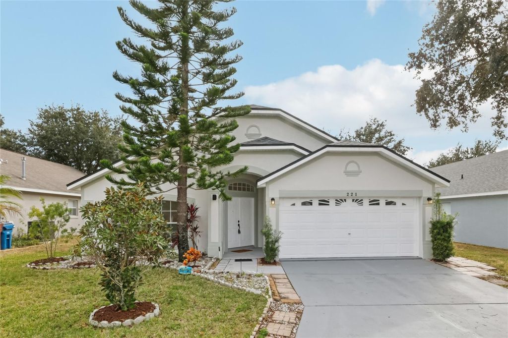 Photo of 221 Garberia Drive, Davenport, FL 33837 (MLS # S5139581)