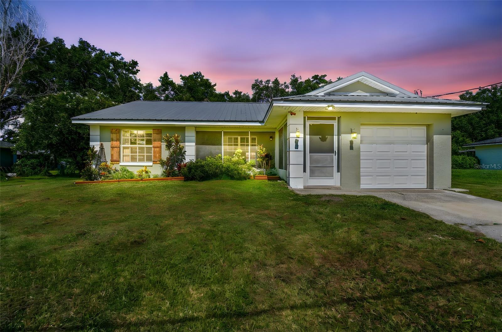 Enjoy the rare luxury of keeping your RV or boat right on your own property in this beautifully maintained 3-bedroom, 2-bathroom home, located on a quiet street in the heart of San Antonio, FL. This move-in ready residence combines rustic charm with modern comfort, offering an open and airy layout filled with natural light, stylish barn doors, updated fixtures, and both central and individual A/C systems for year-round comfort.
The oversized backyard is fully fenced perfect for children, pets, or entertaining guests and features a designated barbecue and picnic area, ideal for outdoor gatherings. A spacious shed provides ample storage, and a 1-car garage plus a large driveway ensures plenty of parking space. You'll also enjoy relaxing mornings and evenings on the welcoming front and back porches. The home includes city water, a cost-saving septic system, and comes complete with a washer and dryer for added convenience.
Tucked away in one of San Antonio's friendliest and most tight-knit communities, this is the kind of place where neighbors know each other by name and genuinely look out for one another. It's a peaceful, family-oriented area an ideal setting for those seeking more than just a house, but a place to truly belong. Just across the street, you'll find the breathtaking Mirada Lagoon, Florida's largest man-made lagoon with crystal-clear water, sandy beaches, and resort-style amenities. The home is also just minutes from Saint Leo University and a short drive to all the shopping, dining, and entertainment in Wesley Chapel, including The Grove, Tampa Premium Outlets, and AdventHealth Center Ice.
Conveniently located near Publix, Winn-Dixie, San Antonio City Park, AdventHealth Dade City, and with easy access to I-75 and State Road 52, this home offers the perfect blend of tranquility, accessibility, and charm. Come see what makes this San Antonio gem so special and make it your next home.