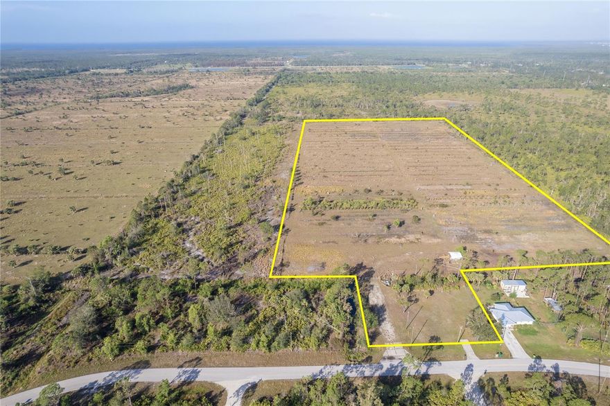 21 ACRES  ****** Exceptional Investment Opportunity ******     21 Acres Zoned Residential Single-Family (RES-1) with access from Green Gulf Blvd. (3 lots on Green Gulf included in sale).  Discover this rare 21-acre parcel ideally situated near major developments along Burnt Store Road and Tuckers Grade. With RES-1 zoning, this property offers excellent potential for residential development or a private estate.  Located just south of downtown Punta Gorda (15 minutes) and north of nearby Cape Coral, enjoy convenient access to U S 41 and I-75, all while maintaining a sense of privacy and space. The area is experiencing significant growth, making this a strategic investment opportunity!! Gate access with double culvert entrance, completely fenced in, irrigation well, and electric on site! **** PRIME INVESTMENT PROPERTY****  Don't miss out on this excellent oppurtunity!!  SELLER FINANCING AVAILABLE