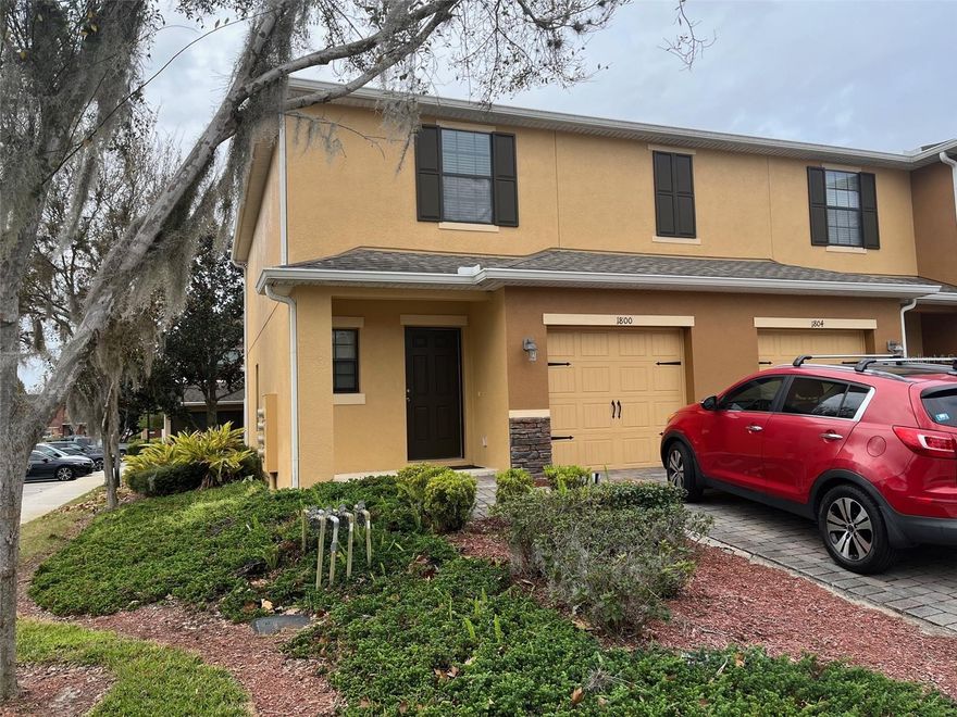 Quiet Community right next to the Lake Mary YMCA!!!  Lots of trees and lighting as this is a SIDE UNIT with additional windows.  Guests parking spots are plentiful as can be seen from the pictures.  Lush greenspace from your back screened porch, and only a one-minute walk to the community pool. Newly painted, new washer and dryer, and a private one car garage.  All three bedrooms are located upstairs. Ceiling fans, blinds, and washer and dryer are included. Hanover Pointe is an unmanned GATED townhouse community centrally located in close proximity to the Longwood and Lake Mary townships and is very close to I-4.  Great place to live for animal lovers to walk their dogs! Applicants must meet Landlords' criteria credit score is => 675.
