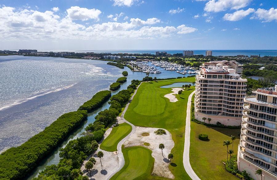 LOCATION AT IT'S BEST!!!!! LUXURY RENTAL in Paradise on LONGBOAT KEY at GRAND BAY. This STUNNING 7th floor condominium has both sweeping WATER VIEWS of SARASOTA BAY and of the spectacular SUNSETS ON THE GULF of MEXICO. Like NEW, this beautifully designed three bedroom luxury residence has just completed a major updating remodeling with all new designer furniture and furnishings, new custom kitchen and bathrooms. Floor to ceiling glass with panoramic views from every room in the house. MOVE-In and enjoy the Luxury lifestyle and amenities that abound at Grand Bay. GRAND BAY is a 24-hour-manned, GATED community where residents can enjoy two heated swimming pools, hot tub spa, fitness center, tennis, private garage, large clubhouse, many on site activities, and a private beach club access to the world famous beach on the Gulf of Mexico. Close to St. Armand's Circle, Downtown Sarasota, and Ana Maria Island. OPEN FOR 2026 SEASON RESERVATION for a THREE MONTH or longer stay. There is a 30 day tenant application process with the Grand Bay COA. NO PETS/No Smoking. Included in the monthly rent charges to be paid by owner: monthly electric, Xfinity cable TV/Intenet and weekly housekkeping. 13% sales/resort tax to be paid by tenants. Rates for December through April $12,000 month. Off Season Rates May and November $6500 monthly. Three month minimum stay.
