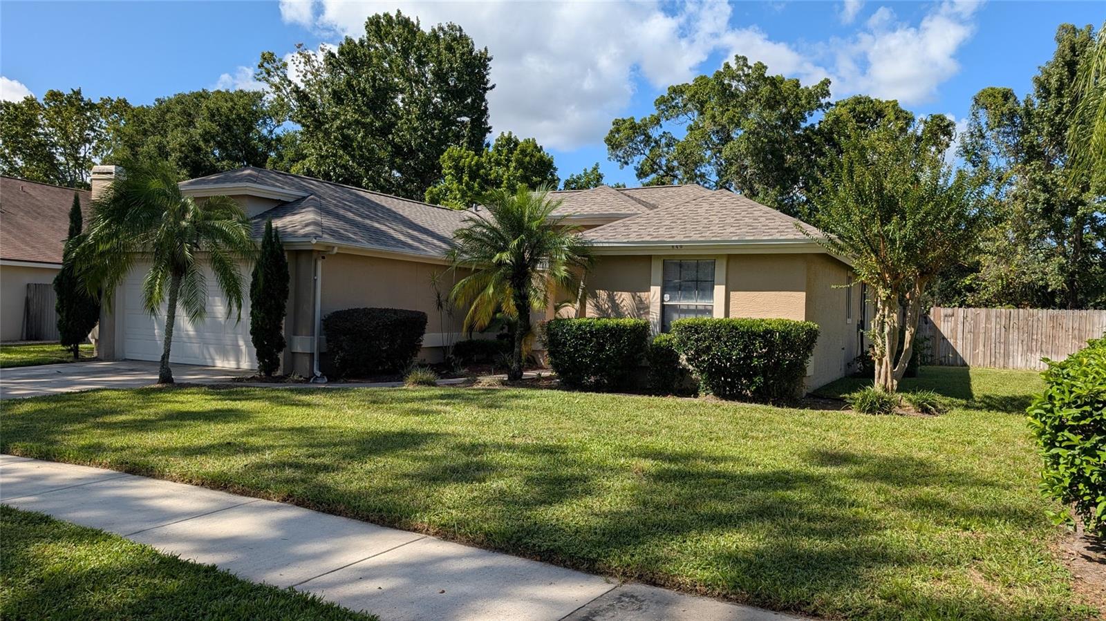 Discover this beautifully maintained 4-bedroom, 2-bath single-story home in the sought-after Piedmont Lakes / Wekiva area of Apopka, now available for rent. Boasting 1,605 sq ft of living space, the home features bright, open-concept living with high ceilings, skylights, and sliding glass doors that flood the interior with natural light. The great room provides a cozy ambiance with its wood-burning fireplace and ceiling fans. The kitchen is equipped with a large island, generous counter space, and a casual dining nook. The split-bedroom layout ensures privacy, with a primary suite that includes a walk-in closet, dual sinks, and a tiled walk-in shower, plus its own access to the backyard.
Enjoy worry-free living with a new AC installed in 2024, easy-care laminate and tile flooring throughout, and low-maintenance landscaping. A $165 discount can be applied if a proven track record of taking care of the lawn, if not, lawn care is included. Community amenities include a swimming pool, playground, and tennis courts
This location is ideal for commuters—just minutes from shopping, dining, and major thoroughfares like SR-429 and US 441. Outdoor lovers will appreciate the proximity to Wekiwa Springs State Park, offering hiking, kayaking, and nature trails. With the quiet suburb charm of Apopka and the convenience of quick access to Orlando, this property blends comfort, community, and nature in one fantastic rental opportunity.