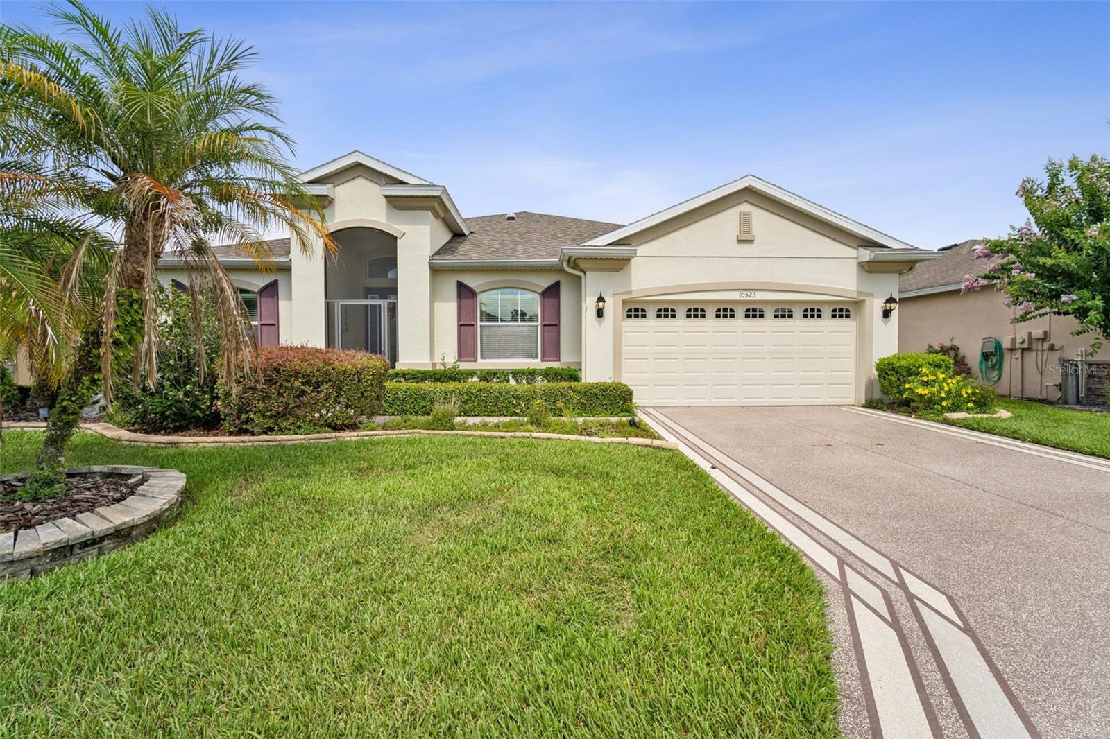 Easy Elegance in a Premier 55+ Golf Community.
This light-filled, move-in-ready home offers the perfect blend of style, comfort, and low-maintenance living in one of the area’s most sought-after 55+ communities. With 2 bedrooms, 2 full baths, and a flexible office/den that can double as a third bedroom or cozy study, the layout is as functional as it is welcoming. You’ll love the open-concept design connecting the kitchen, living area, and breakfast nook — ideal for both
everyday living and entertaining. High ceilings, tile throughout, and solar tubes create a bright, airy feel, while the formal dining room and enclosed Florida room (with its own climate control) add versatile living spaces for all seasons. A new roof, newer HVAC, 2-car garage, and dedicated laundry room round out the home's thoughtful upgrades. And with HOA-covered lawn and landscaping, your time is truly your own.