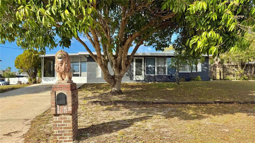 One or more photo(s) has been virtually staged. Get ready to fall in love with this fully remodeled 3 bedroom, 2 bath beauty in the heart of Palm Harbor! This move in ready home delivers the total Florida lifestyle package with major upgrades, incredible outdoor space, and an unbeatable location. Step inside and feel the fresh, modern vibe featuring a stunning remodeled kitchen, stylishly updated bathrooms, fresh interior and exterior paint, a brand new washer and dryer, and a brand new roof for added peace of mind. The bright front sunroom pours in natural light and creates the perfect home office, flex space, or cozy retreat. The spacious primary suite offers its own private bath and direct access to a screened porch, ideal for morning coffee, relaxing evenings, or weekend entertaining. Out back, the fully fenced yard is ready for fun, pets, and gatherings, all shaded by a mature mango tree that adds tropical charm and fresh fruit right at your fingertips. Located in a pet friendly community with sidewalks and nearby parks, this home is perfect for an active lifestyle. Optional for just $35 a month, members can enjoy a clubhouse, dog park, and playground, along with a private boat ramp offering direct access to Lake Tarpon, a dream for boaters and outdoor enthusiasts. Two oversized driveways provide incredible flexibility with room for multiple vehicles, a boat, or even an RV, plus no restrictive HOA to limit your freedom. This home was not affected by the recent hurricanes and is located in a no flood zone and no flood insurance is required. Just minutes from top rated schools, shopping, dining, golf courses, marinas, and the stunning Gulf beaches, this location truly has it all. Whether you are searching for your forever home, a seasonal escape, or a smart investment, this one checks every box. ALL REMODELING COMPLETED IN NOVEMBER 2025, INCLUDING A BRAND-NEW KITCHEN, FULLY RENOVATED BATHROOMS, NEW ROOF, FRESH INTERIOR AND EXTERIOR PAINT, UPDATED PLUMBING IN THE KITCHEN AND BATHROOMS, BRAND-NEW WASHER AND DRYER, AND A NEW HVAC PUMP SYSTEM.