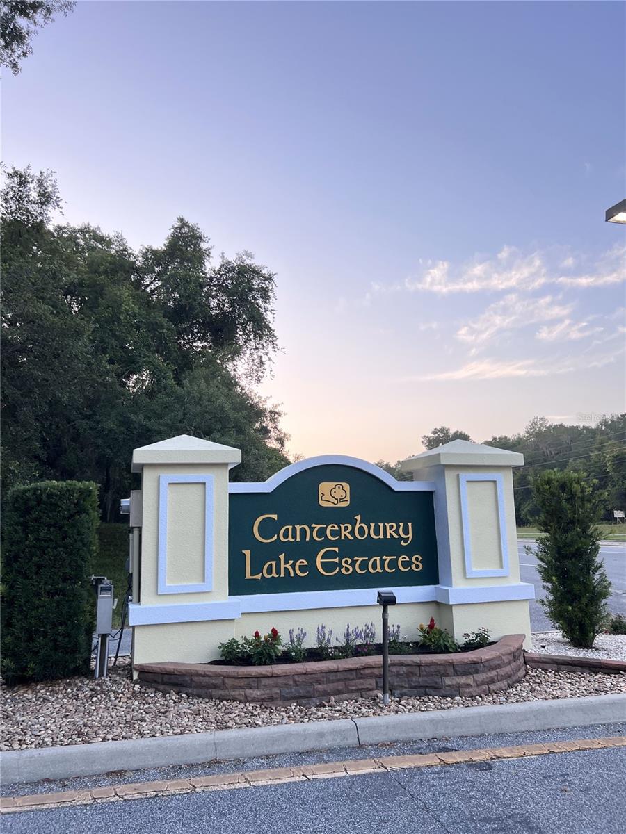 CANTERBURY LAKE ESTATES - Residential Lease