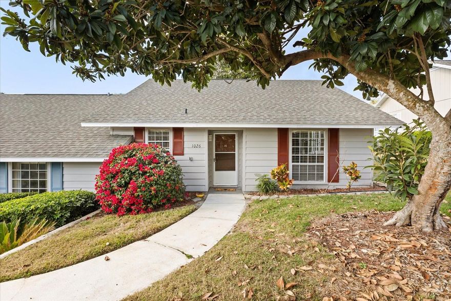 Seller Motivated! Welcome to this charming 2 bedroom, 2 bath villa including a golf cart nestled in the peaceful golf cart community of Errol Club Villas community of Apopka. This villa has a beautiful open concept floor plan with great privacy with beautiful scenery and a walking distance to the beauty of pond scenes. Surrounded by rolling hills, mature trees, and serene natural views, this home offers a tranquil retreat with a comfortable, open layout and beautiful hardwood flooring throughout the main living areas. Located just minutes from shopping, dining, major highways, and Apopka's growing amenities, this villa combines comfort, convenience, and natural beauty in one of the area's most established and growing communities.