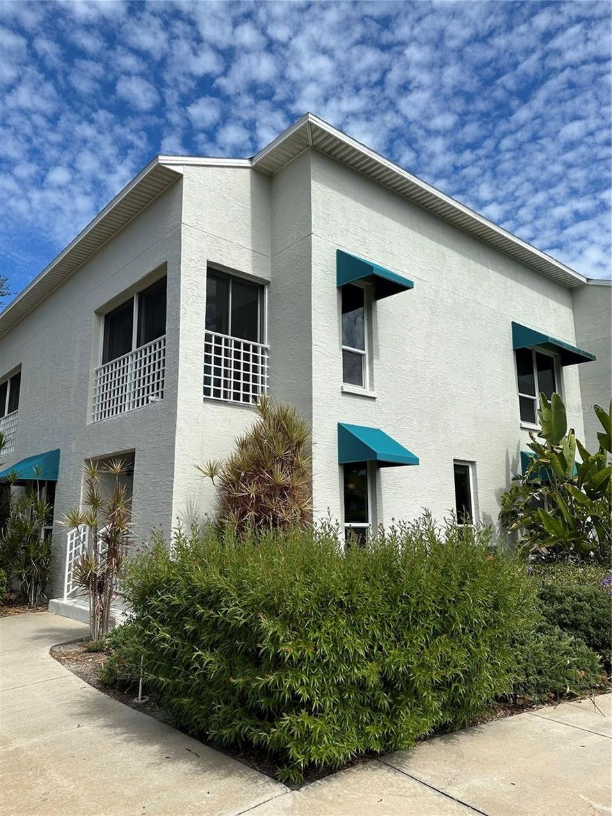 TURNKEY FURNISHED THREE BEDROOM, THREE FULL BATH HOME in popular PERICO ISLAND community. Live the Florida lifestyle you’ve been dreaming of! This end-unit townhome offers tranquil pond views from the living room and every bedroom. Your new home is located just 3 miles from the world-famous Anna Maria Island beaches.

You will enjoy resort-style amenities including tennis and pickleball court, a heated pool, clubhouse, fitness center and library in this friendly, active neighborhood surrounded by lush tropical landscaping and scenic ponds. This is a pet friendly and all ages are welcome.

If a first floor bedroom and full bath are important to you this could be your new home. The living room, dining areas and a bright kitchen complete the first floor. Upstairs, the spacious primary suite overlooks the pond and includes a generous size walk-in closet, dual sinks, soaking tub, and separate shower and toilet room. The third bedroom also has an en-suite bath with shower and a lovely view of the pond.

Additional highlights include indoor laundry conveniently located near the bedrooms, ample interior storage, and an outdoor storage closet for your beach gear. The carport is just steps from your front door for easy access.

Explore nearby Perico and Robinson Preserves, or spend weekends kayaking, horseback riding along the bay, or jet skiing from the causeway. Now’s the time to start living the Florida lifestyle you deserve. QUICK CLOSE AND MOVE IN READY.
