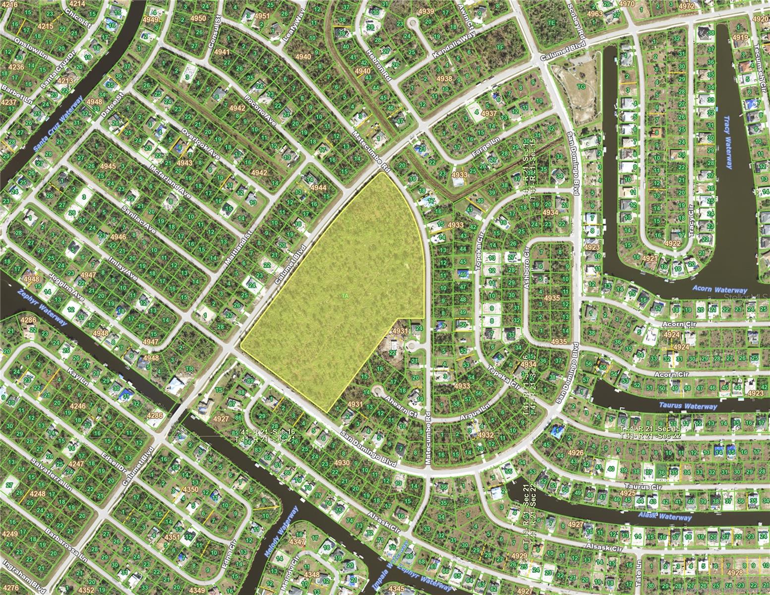 PORT CHARLOTTE SEC 93 TR A - Land