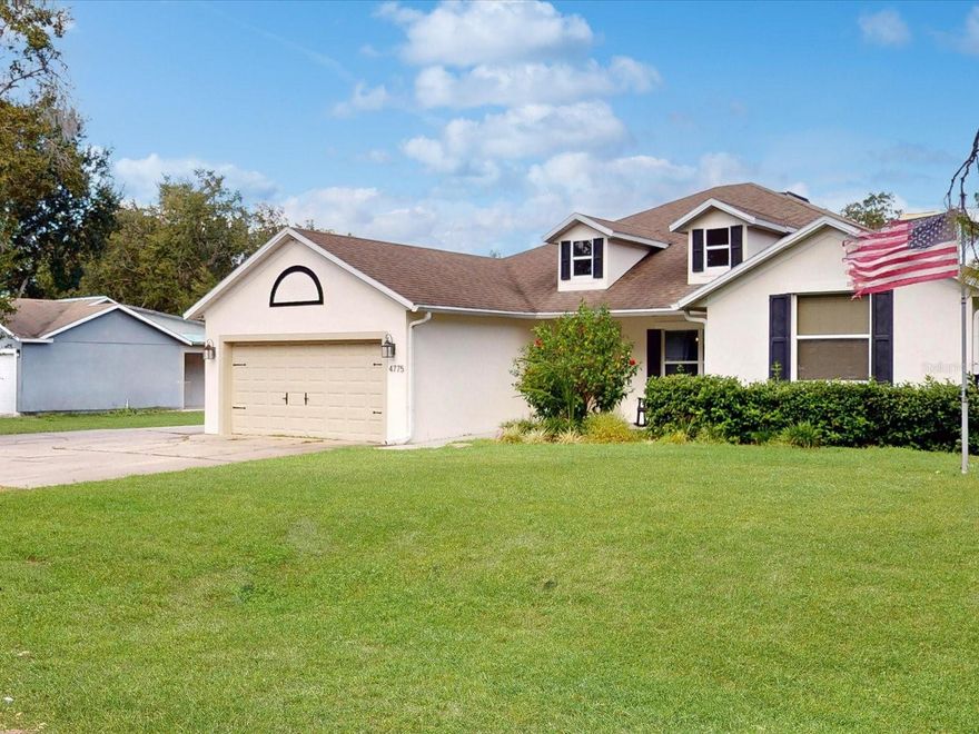 Welcome to your private paradise! Nestled on a serene 0.45-acre lot, this stunning 4-bedroom, 2-bath home offers the perfect blend of comfort, style, and functionality. The spacious kitchen features granite countertops, stainless steel appliances, and plenty of natural light—perfect for home chefs and family gatherings. Step outside to your screened-in porch for peaceful outdoor dining or relaxation. No HOA means you’ll have the freedom to truly make this property your own. Two pole barns provide ample storage for your RV, boat, or outdoor toys. And that’s not all—this unique property includes a separate in-law suite with 2 bedrooms and 1 bathroom, ideal for guests or extended family. Located just 40 minutes from beautiful beaches, this is Florida living at its best. Don’t miss out—schedule your private showing today!