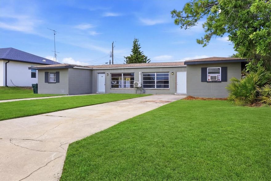 Located in the desirable Warm Mineral Springs area of North Port, this income-producing duplex offers an excellent opportunity for investors or owner-occupants looking for rental potential. The property features two separate units, each offering comfortable living space with 2 bedrooms and 1 bathroom, making it ideal for long-term tenants or rental income. Each unit includes air conditioning, range, refrigerator, and washer/dryer hookups for added convenience.NO HOA OR CDD!NOT FLOOD ZONE!

Situated on a quiet residential street, the property provides easy access to shopping, dining, schools, parks, and the world-famous Warm Mineral Springs. This prime location offers strong rental demand and convenient access to major roadways, Gulf beaches, and all that the growing city of North Port.

Whether you're looking to expand your investment portfolio or secure a property with income potential in a rapidly developing area, this duplex presents a fantastic opportunity.