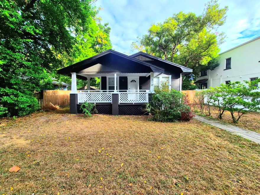 This charming 2-bedroom, 2-bathroom historic bungalow in Tampa Heights offers character-filled living space in a fantastic location! Just a short walk to the University of Tampa, Armature Works, RiverWalk, and downtown, this home is ideally situated for both convenience and excitement. Recently updated kitchen including new cabinets and countertops. As you enter, beautiful hardwood floors and ceramic tile are throughout the home, making cleaning a breeze. The kitchen features light wood cabinetry, granite countertops, and comes equipped with a white appliance package. For added convenience, there's a washer and dryer in place, as well as window blinds to let in just the right amount of natural light. Ceiling fans help keep the home cool. The backyard is fenced and perfect for entertaining. Located near Riverwalk, Armature Works, and downtown Tampa, with groceries, retail, and dining options just moments away, this home combines historic charm with modern convenience. In addition to the advertised base rent, all residents are enrolled in the Resident Benefits Package (RBP) for $50.00/month which includes HVAC air filter delivery, credit building to help boost your credit score with timely rent payments, utility concierge service making utility connection a breeze during your move-in, and much more! More details upon application. Pets welcome! Vacant and Available now.
