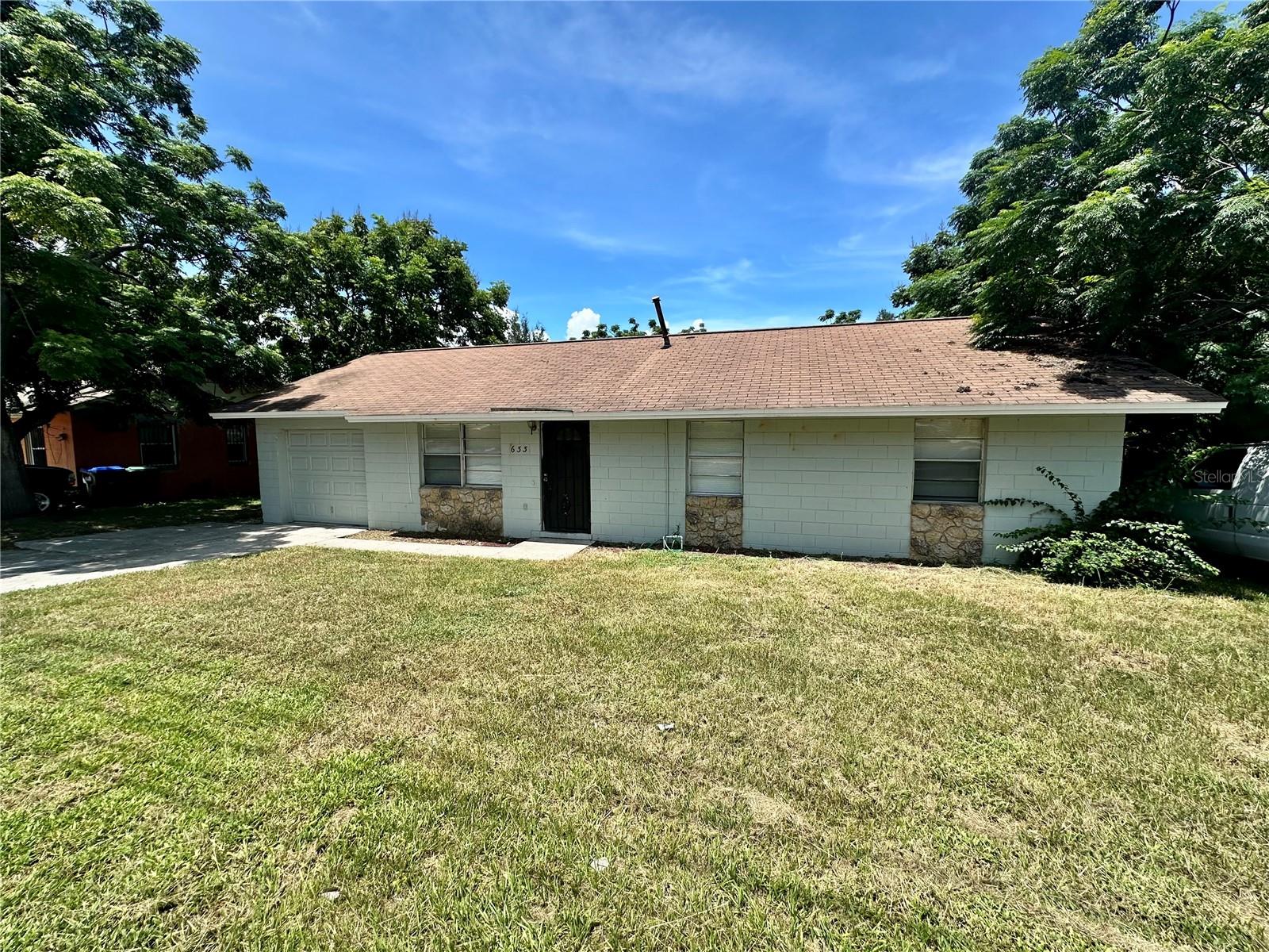 Welcome to your new home at 633 W. Ella J. Gilmore St, Apopka, FL 32703! This spacious 3-bedroom, 1.5-bathroom residence offers a comfortable layout perfect for everyday living.
Step inside to find a bright living area and a functional floor plan that provides plenty of room for relaxing or entertaining. The kitchen offers ample cabinet space, while the bedrooms are generously sized to accommodate your lifestyle needs.
Outside, you’ll enjoy a large yard ideal for outdoor activities, gardening, or simply unwinding in the Florida sunshine. Convenient parking and easy access to local shops, schools, and major roadways make this home an excellent choice.
Prime Location Nestled in the heart of Apopka, you’ll be just minutes from local parks, dining, and shopping, with quick access to Hwy 441 and 429 for commuting.
Don’t miss the chance to make this lovely house your next home. Schedule a tour today!