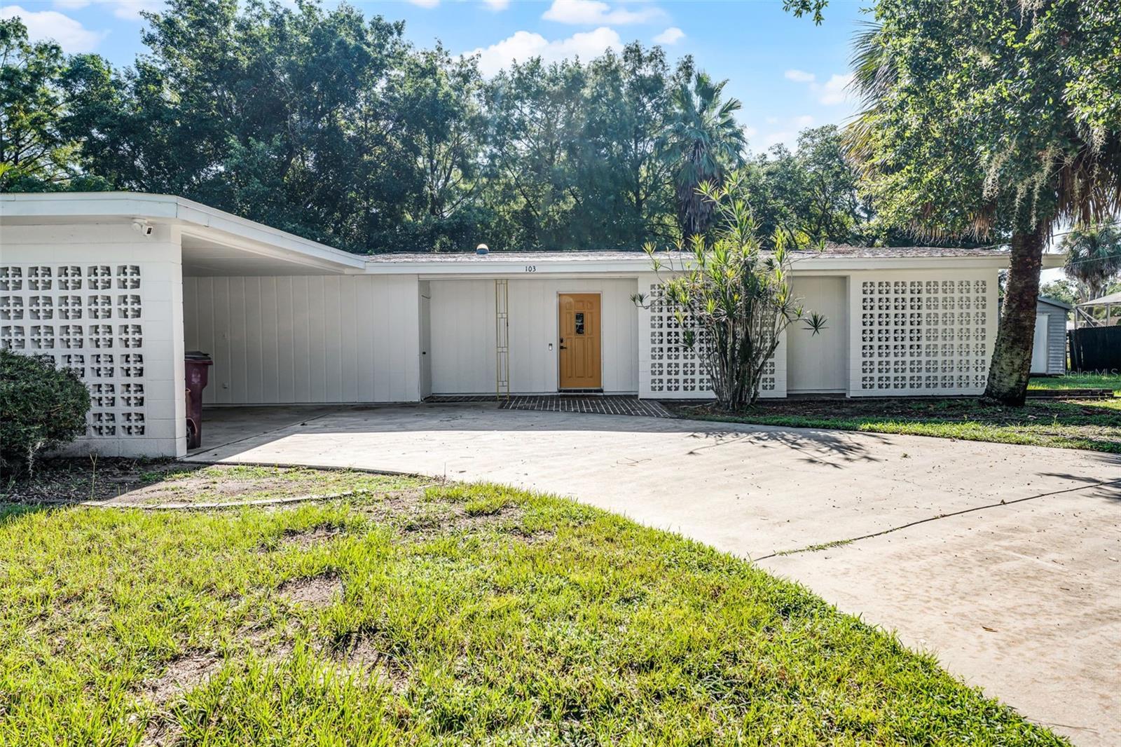 Welcome to your slice of Florida waterfront living! This 3-bed, 2-bath block home sits on a spacious 0.40-acre canal-front lot in the
peaceful Runnymede Shores community. Inside, you'll find an easy-flow floor plan with an oversized laundry/utility room and a
flexible bonus space perfect for a home office, hobby room, or extra storage.
Step out back and you'll instantly feel the relaxed, weekend all the time, vibe whether you're cooling off in the screened-in
pool, grilling on the patio, or hopping in your boat from the private dock for a day on the water. The yard is fully framed by
beautiful mature cypress trees for that perfect Florida backdrop.
Updates, already taken care of! New roof and A/C in 2020, plus newer flooring, water heater, and fresh paint mean you can move
right in and start enjoying life. The circular driveway and oversized carport give you plenty of parking for guests, toys, or both.
Best part you're just minutes from St. Cloud's Lakefront Park, local dining and shops, and a quick drive to Lake Nona or the
airport. Whether you're a boater, a weekend entertainer, or just looking for a little extra breathing room, this home delivers the
laid-back Florida lifestyle without the lakefront price tag.