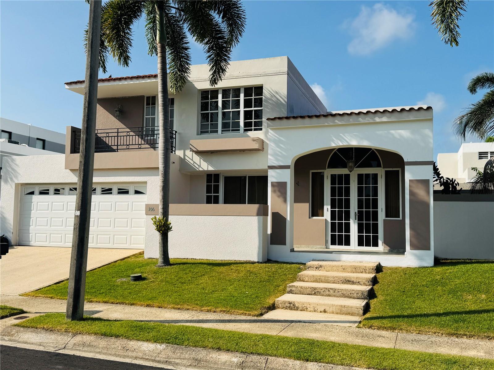 This comfortable two-story home is located in the highly sought-after gated community of Palma Real in Guaynabo. Featuring four bedrooms, a terrace, and garden. It comes with all major appliances and includes a full-capacity backup generator for uninterrupted convenience. Residents enjoy access to a wide range of amenities, including a gym, swimming pool, clubhouse, basketball and tennis courts, pickleball, gazebo, playground, and 24-hour security. Ideally situated in a quiet yet central Guaynabo location, you’ll be just minutes from schools, supermarkets, and convenience stores. A rare rental opportunity in a vibrant, family-friendly community.