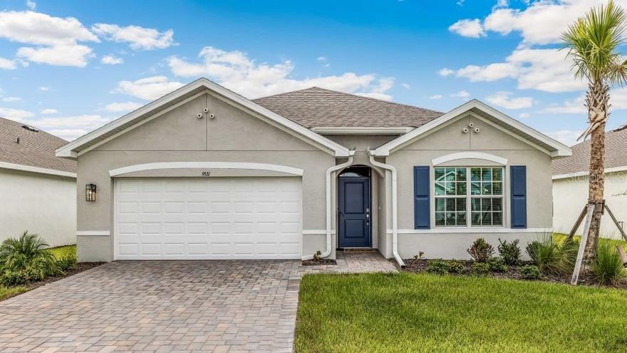 Welcome to your new home at Seagrass, a new gated community in Punta Gorda, FL at the corner of Tamiami Trail and Jones Loop Rd. Offering a resort style pool, passive park, event lawn, and a kayak launch leading out to the brackish waters. Conveniently close to shopping and Interstate 75 for easy travel. New restaurants such as Chick-Fillet, Chipotle, and Starbucks are almost finished construction just on the other side of Jones Loop Rd.
The ever most popular Cali floorplan comes with four bedrooms and two bathrooms at 1828 square feet living space. Aligned with light toned Revwood laminate flooring in the living areas, and a soft premium carpet in the bedrooms. Bright quartz countertops throughout. Stainless steel Whirlpool appliances. Smart home automation and impact windows. Come out for a tour and discover the lifestyle you have been.