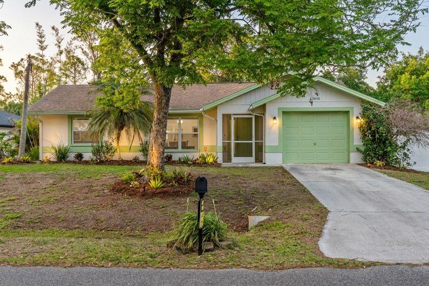 Located at 2896 Coldwater Drive in the heart of North Port, this fully updated 2-bedroom, 2-bathroom home offers 1,043 sq ft of modern living and is one of the most affordable pool homes in North Port, Florida. Priced at $255,000, this move-in-ready property is perfect for first-time buyers, investors, or anyone searching for an affordable Florida home with a private pool. This North Port home for sale features a completely renovated interior including an updated kitchen, remodeled bathrooms, new flooring, and a clean, modern design throughout. The open living space flows seamlessly, creating a functional layout ideal for everyday living or rental potential. Step outside to your private backyard oasis featuring a vinyl pool with a custom wood deck—perfect for entertaining, relaxing, or enjoying the Florida lifestyle year-round. A rare bonus feature is the custom-built skate ramp, making this one of the most unique homes for sale in North Port FL. This property is connected to city water, a highly desirable feature in North Port real estate that adds long-term value and eliminates the need for well maintenance. Located in Sarasota County, this home is just minutes to shopping, dining, schools, and a short drive to Gulf Coast beaches, including Siesta Key Beach and Englewood Beach. If you’re looking for a North Port Florida pool home, affordable homes in North Port under $300k, or a move-in-ready Florida home with upgrades, this is a rare opportunity you don’t want to miss.