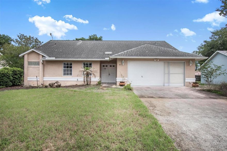 Multiple Offer Situation.  Seller requests Highest and Best by 2pm Thursday May 14th.  This 3-bedroom, 2-bath single-family home sits on an elevated lot in the highly desirable Pine Lakes neighborhood, across the street from the golf course and has tons of potential!  Entry foyer opens into an open living space with access to the 168 square foot Florida Room.  Large primary bedroom with walk in closet and en suite featuring dual sinks and walk in shower.  2 guest bedrooms share a bathroom which has access to the back yard, perfect for a pool bath as there is plenty of room to add a pool!  A/C 2015, Roof 2005.  Pine Lakes is known for its mature surroundings, quiet streets, and convenient access to golf, parks, shopping, and major roadways.  With a little TLC this would make a great primary residence of investment property.