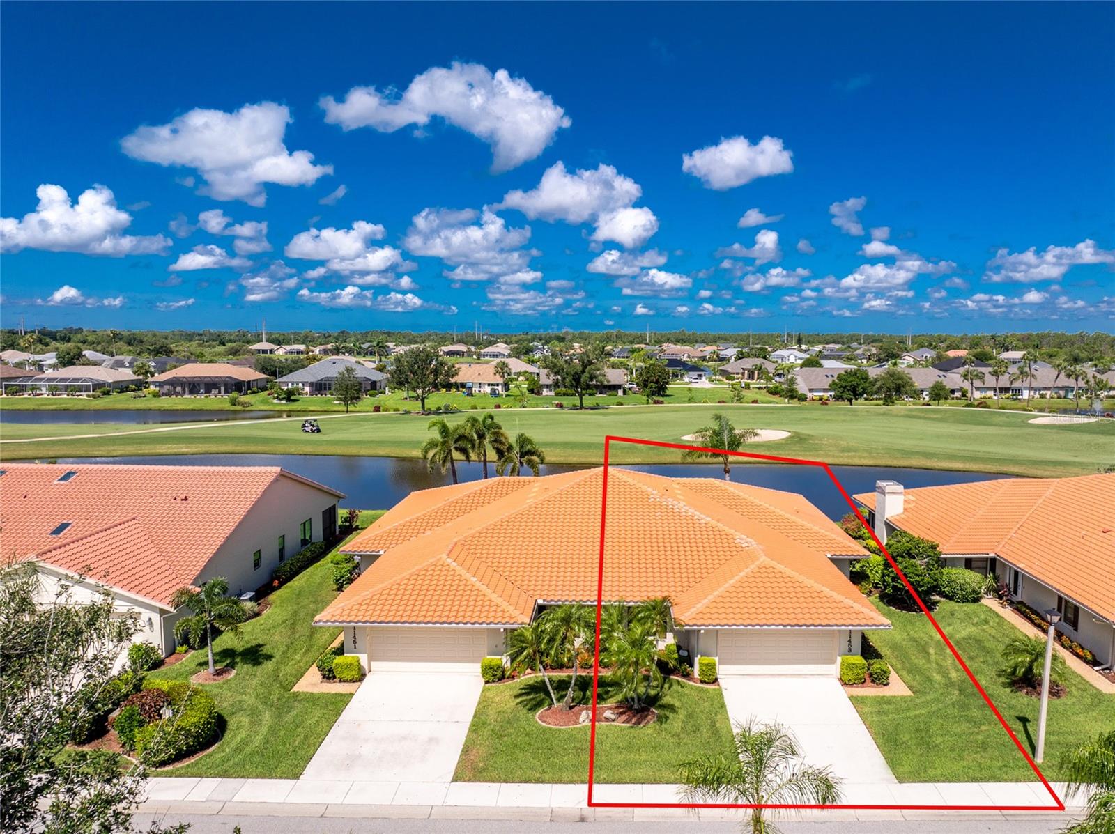 Kingsway Golf Villa – Lake Suzy
2/3 Bedroom · 2 Bath · 2,862 Total Sq Ft!
Investors, Needs Renovation –
This is your chance to own one of the largest villas in Kingsway Golf Villas, overlooking the lake and championship-level Aileron Golf Course. Yes, it needs work — but the bones are solid, the views are incredible, and the potential is great.
Located high and dry in an X flood zone, this villa offers peace of mind and long-term value. The flexible floor plan includes space for a third bedroom, den, or office. Bring your vision and turn this into the showplace it deserves to be.
Community Perks Include:
• Heated pool, clubhouse, cabana & active social calendar
• Golf cart-friendly with sidewalks and beautifully manicured grounds
• Very reasonable HOA dues
• Great location near I-75, Charlotte Harbor, dining, healthcare, and more
If you’re not afraid of a project and want big square footage, golf views, and a stellar location — this one’s worth rolling up your sleeves for.
This is your chance to own one of the largest villas in Kingsway Golf Villas, overlooking the lake and championship-level Aileron Golf Course.
Relax by the heated community pool, explore the well-manicured grounds by golf cart, or enjoy the vibrant social calendar at the clubhouse and cabana.
Additional highlights include:
• Sidewalk-lined streets in a Golf Cart-friendly community
• Very Reasonable HOA dues
• Access to Pickleball, Fishing, Boating, and more
• Prime Location near I-75, Charlotte Harbor, Waterfront Dining, Shopping, and Healthcare