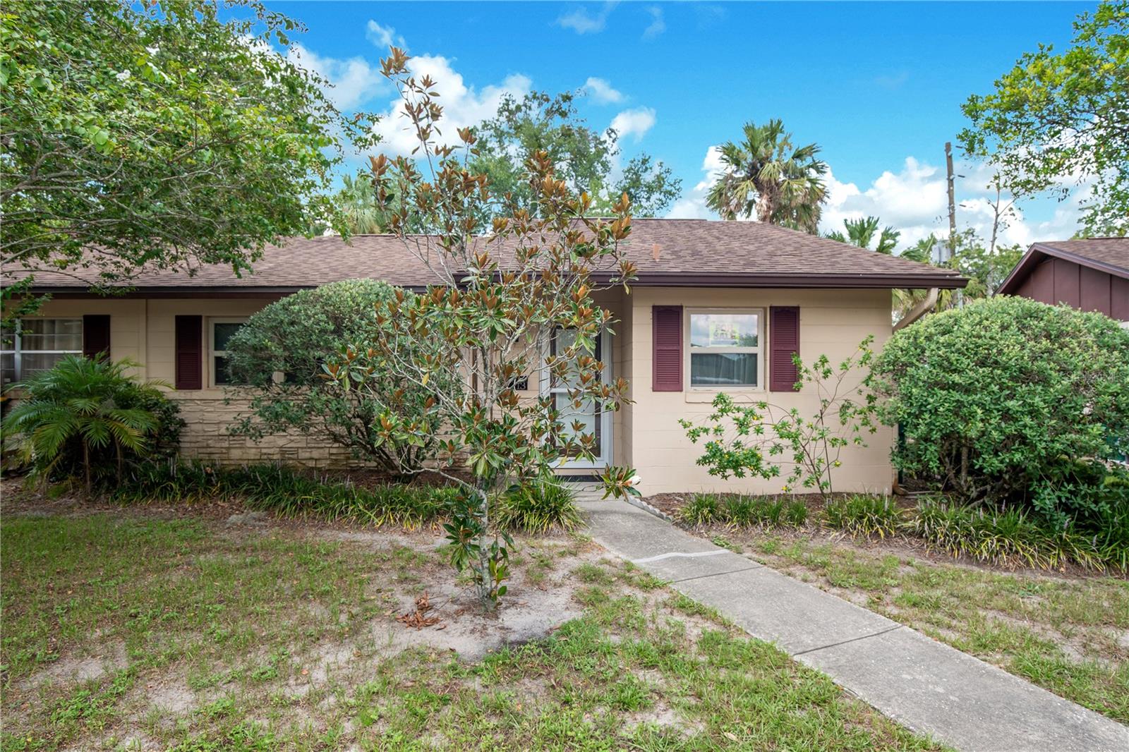 Welcome to Villa Villar, a charming 55+ boutique community located in DeLand, Volusia County, Florida. We are delighted to introduce you to a cozy condo that offers a truly welcoming and comfortable living experience.
This spacious home features two bedrooms and two baths, with an open-concept living and dining room perfect for entertaining or relaxing. You'll also appreciate the convenience of an in-unit washer and dryer, along with a completely updated primary ensuite bathroom.
One of the great benefits of living in Villa Villar is the low HOA fee of just $362/ month. This fee covers outside maintenance, insurance (you'll only need an HO6 policy for your insurance), water, sewer, trash, and lawn maintenance, making for hassle-free living.
Our community boasts an excellent location within walking distance of beautiful Historic Downtown DeLand, offering easy access to local attractions and amenities.
We hope you find Villa Villar to be the perfect place to call home\!