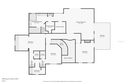 Tiny photo for 36530 Lazy B Lane, Eustis, FL 32736 (MLS # G5107705)