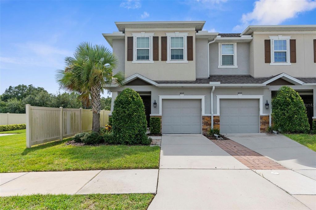 Photo of 1053 Amber Leaf Trail, Wesley Chapel, FL 33544 (MLS # TB8424229)