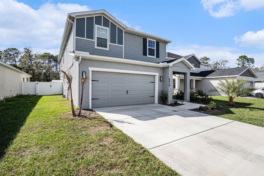 Welcome to 6518 Pebblebrooke Drive in Zephyrhills — a beautifully updated home that perfectly blends modern comfort with functional living. This light-filled residence features an open floor plan designed to maximize space and natural light, creating an inviting atmosphere throughout.

At the heart of the home is a stylish open-concept kitchen complete with quartz countertops, a large center island, stainless steel appliances, and updated light fixtures—perfect for both everyday living and entertaining. The kitchen flows seamlessly into the main living areas, making gatherings effortless.

The home offers generously sized bedrooms with ample closet space, while the spacious loft provides a versatile area ideal for a home office, media room, or play space. The primary suite serves as a private retreat with a large en-suite bathroom designed for comfort and convenience.

Step outside to enjoy the expansive screened-in lanai overlooking a private fenced backyard—an ideal space for relaxing, entertaining, or enjoying Florida’s beautiful weather year-round. The home also features elegant exterior roofline lighting that highlights the property and enhances its curb appeal. Property also features an oversized garage.

Energy efficiency is another major benefit, as the property includes solar panels under a solar lease that help keep monthly utility bills impressively low.

Located in a quiet neighborhood in Zephyrhills, this home offers convenient access to nearby shopping, dining, and entertainment while still maintaining a peaceful residential feel.

This move-in ready home combines thoughtful updates, energy efficiency, and spacious living—making it a must-see.