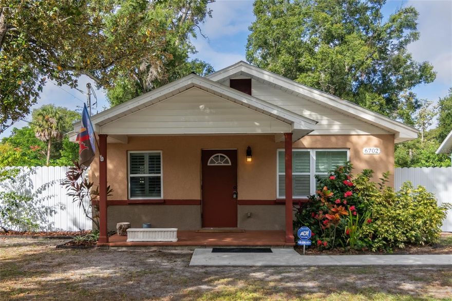 Just Listed ~ Old Seminole Heights~ Welcome to 6702 N 12th Street — a charming 2-bedroom, 2-bathroom block home nestled on an oversized corner lot in the heart of Tampa. With 1,068 square feet of thoughtfully designed living space, this residence offers both comfort and curb appeal.
Step outside to your fully fenced yard (double gate access to backyard), perfect for pets, play, or privacy, and enjoy the expansive new wood deck — ideal for entertaining, grilling, or soaking up the Florida sunshine. The corner lot provides extra space and flexibility, with mature trees and room to grow.
Inside, you'll find a functional layout with two spacious bedrooms, two full baths, and solid block construction for peace of mind. The kitchen features stylish butcher block counter tops and stainless-steel appliances, adding warmth and modern flair to the heart of the home.
Whether you're a first-time buyer, downsizing, or investing, this home checks all the boxes.
Conveniently located near Seminole Heights, major highways, and downtown Tampa — enjoy easy access to dining, shopping, and entertainment.