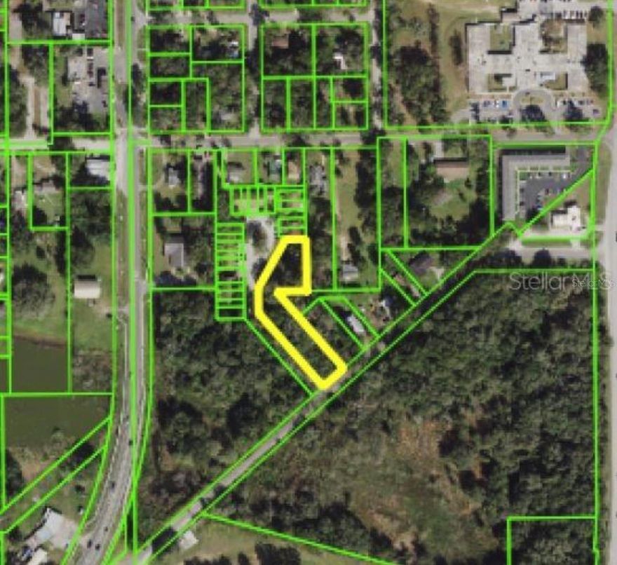ATTENTION CONTRACTORS!! 0.77 ACRE DEVELOPMENT SITE ZONED RIO (RESIDENTIAL, INSTITUTIONAL AND OFFICE) CLOSE TO DADE CITY HIGH SCHOOL. USES ALLOWED INCLUDE. SINGLE FAMILY RESIDENCE, TOWNHOME, DUPLEX, TRIPLEX, COMMUNITY HOME 6 OR LESS, ADULT DAY CARE CENTER OR OFFICES INCLUDING MEDICAL AND DENTAL. DON'T MISS THE OPPORTUNITY TO BUILD YOUR BUSINESS  IN THE RAPIDLY GROWING CITY OF DADE CITY.
