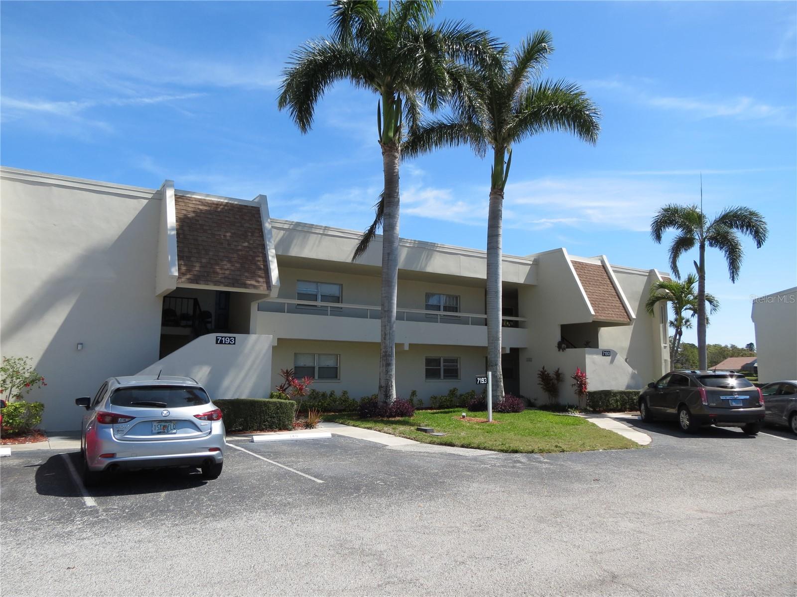 Turnkey Furnished; Winter Season 2026 only! 3 month Minimum. Ground Floor,, Recently Updated 1 bedroom, 1.5 bath condo with Panoramic Water & Golf course views from your spacious glass enclosed year round Florida room in Palm Aire Country Club. Out your front door you will find one of two community pools. Tile floors galore. Updated Kitchen with granite countertops and adjoining dining area; Updated Baths (Master with tiled walk in shower); Master with King Bed; Utility closet with full size washer & dryer; Flat Screen TV. All Utilities are provided including internet. Quiet Picturesque neighborhood. Abundance of areas for walking. 1 Assigned Parking Space. No Pets; Non-smoking. Minutes to University Parkway shopping corridor; 10 min to Downtown Sarasota and the Cultural Arts District; St Armand's Circle and Lido beach. 5 min to UTC Mall and Benderson Park. Agent-owned condo.