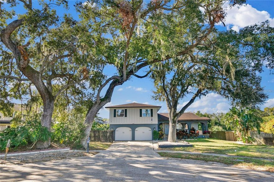 ELEGANTLY DESIGNED 4-bedroom 2.5-bath pool home, with NO HOA awaits you in Hickory Hill! Sprawling over an impressive 2,226 square feet of living space, finished with dozens of upgrades, a screened-in lanai, a full two-car garage, freshly painted interiors, and upgraded hardware, this home is a one-of-a-kind retreat! Step into the upgraded kitchen that overlooks your dining and living room while enjoying ample seating at the breakfast bar and eat-in dinette overlooking the pool, which is perfect for entertaining family and friends! This tri-level home boasts a unique split floor plan that ensures privacy for the vast master bedroom, complete with a large walk-in closet and full en-suite bathroom. Spend your evening unwinding on your private screened-in lanai, the perfect spot for reading a book or enjoying a quiet dinner. With an oversized lot giving way to an enormous pool surrounded by a large deck and a private fenced-in yard, all get-togethers are always a blast! Fully equipped with an oversized two-car garage and dual electronic door openers, you'll find loads of storage space for your tools and vehicles! Minutes from the highway, tucked away under large mature oak trees just outside the city and its busy hustle and bustle, this home is an absolute must-see! Come and visit us at