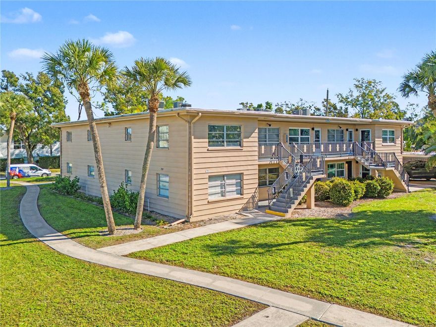 Bright, updated, and perfectly located — this 2-bedroom, 1-bath end-unit condo offers an easy St. Pete lifestyle at an affordable price. Positioned on the second floor, the home is filled with natural light and features an updated kitchen, refreshed bath, and the convenience of an in-unit washer and dryer.  The location is a standout: centrally situated in St. Petersburg with effortless walkability to Publix, Whole Foods, , Fresh Market, local shops, and just blocks from the Tampa Bay waterfront. Whether you’re heading out for groceries, a morning run along the water, or dinner downtown, everything is close at hand. The community is well maintained and truly turnkey, ideal for those who want a low-maintenance home base they can lock and leave. A great opportunity to enjoy the St. Pete lifestyle without the premium price tag.