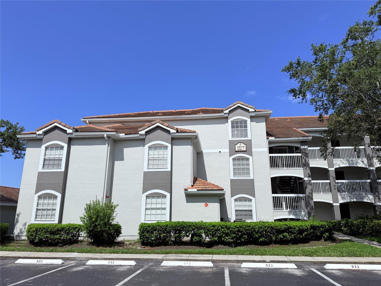 Completely remodeled with all new appliances and a new AC system, largest floor plan for Audubon Villa and exposure of east, south and west with bight nature light. This spacious end unit has 1,466 sf living space, situated in the middle of the Hunter Creek Golf Course, 2 bedroom/2 bath on third (top) floor, with a beautiful golf course view from the living room and the master bedroom room. Spacious living / dining room combo with built-in shelves and access to a covered patio facing beautiful golf course. Kitchen has a breakfast bar and closet pantry. Master bedroom and secondary bedroom both feature walk-in closet. Master bathroom has a garden tub and a separate tiled shower.
You will have full access to many amenities, swimming pool, spa, tennis course, fitness center, reduced rate for golf lovers, plus all other great facilities within the master Hunters Creek community (HOA fee paid by the condo owner). Combined with A-rated great school system, beautiful natural setting, and convenient location, this condo could be used comfortably for your family long-term living with affordable rent for such large living space and in a great school districts.
For more information, please email or text us to arrange a show.
About Audubon Villas:
Surrounded by thousands of acres of natural beauty within Hunter's Creek, you will find Audubon Villas...an exquisite condominium community naturally set apart from everyday life. Each villa offers a picturesque view of tranquil lakes or the manicured greens of Hunter's Creek Golf Course. Audubon Villas offers a unique blend of secluded Florida living and the unparalleled convenience of Hunter's Creek, a master-planned community. We are located off Hunter's Creek Blvd., just west of Orange Blossom Trail.
There are a variety of features and amenities for everyone to enjoy. This community is gated with controlled access, has Mediterranean-style architecture, and lush landscaping. Residents of Audubon Villas enjoy relaxing days by our lakeside swimming pool and heated spa, and leisurely afternoons of free golf lessons. Our fully equipped athletic club and indoor racquetball court caters to our residents' schedules and needs with 24-hour access. Other amenities include tennis and basketball courts, an extensive business center, and a beautiful clubhouse available for private parties or meetings. Parking is right in front of the building for your convenience.
