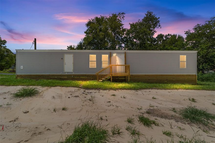 VA APPROVED! Modern 3BR/2BA Move-In Ready Home — Accessible Design, No HOA, Country Living Minutes from Ocala & Gainesville

If you’ve been waiting for an affordable, move-in ready home that doesn’t sacrifice safety, style, or location — this is it. This 3 bedroom, 2 bathroom manufactured home offers the rare mix of modern upgrades, wheelchair accessibility, private utilities, and zero HOA restrictions — all in a peaceful country setting just minutes to the World Equestrian Center, Gainesville, UF, and top medical facilities.
Originally built with higher safety and durability standards through a federal housing program, this home includes upgraded features you won’t typically find — like a built-in fire sprinkler suppression system, self-contained HVAC for cleaner air and easier maintenance, and wide, barrier-free access throughout, making it ideal for all ages and stages of life.

Step inside to an open, bright floorplan with brand-new appliances (including washer and dryer), durable finishes, and turn-key livability. Outside, enjoy a fresh asphalt driveway, new porches, brand-new well and septic system, and a clean, polished finish with skirting.

Why everyone is watching this one:

VA APPROVED — a rare opportunity for affordable financing
No HOA + low taxes
Fully wheelchair accessible
Fire suppression sprinkler system — enhanced safety + insurance advantage
Perfect for first-time buyers, downsizers, investors & multi-generational living
Minutes from major employment, world-class events, healthcare & recreation

Now accepting VA, cash, portfolio, conventional, and owner financing discussions — act quickly before it’s gone!