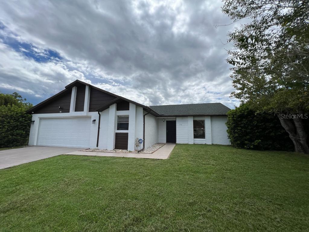 This beautifull home is waiting for you. 3 bedrooms, 2 bathroom in Kissimme is a gem. With a spacious living room, tile flooring, beautiful Italian tiles in the bathrooms that provides a comfortable living space. 2 Cars garage and ceiling fans. This house have a large Fenced yard perfect for gathering with your family and friends and enjoing a delicious BBQ. You will enjoy the proximity and easy access to local amenities as medical offices, restaurants and near stores as Publix and Walmart. This listing will not last long, please schedule a showing soon.