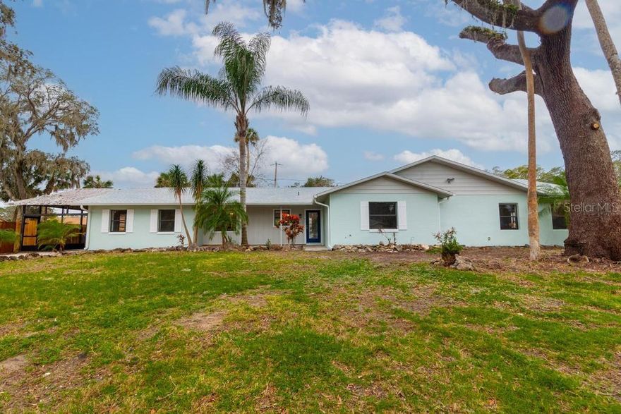 This gorgeously renovated concrete block home features a total of 5 bedrooms and 2 bathrooms with plenty of room for family and entertaining! Plus a 2 bedroom 1 bathroom In-law suite or turn this space into an income producing opportunity! Enjoy sitting by the pool on a double size lot. This home also features a new roof, new electrical panel, upgraded AC and plumbing throughout.  You don't want to miss the fully renovated kitchen with all wood soft losed cabinets, quatz countertops, new stainless steel stove and dishwasher.  High and dry from last years Hurricane. ;Water: City